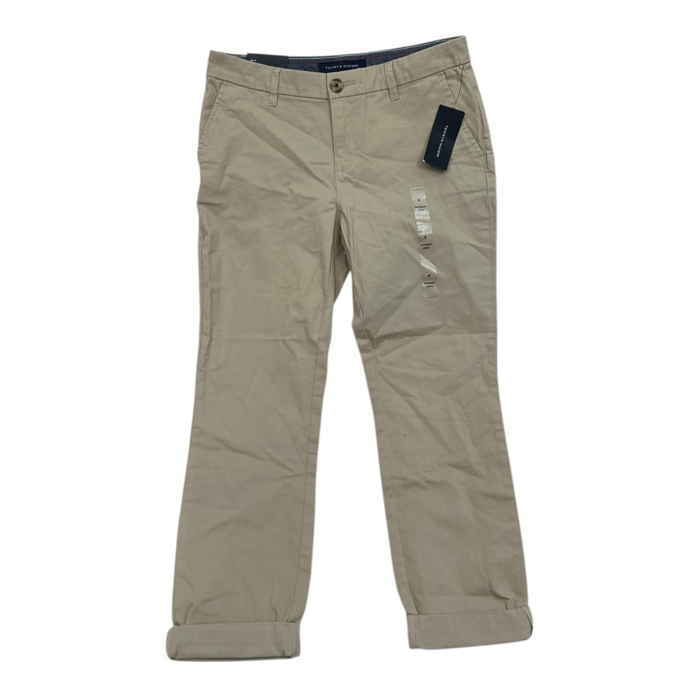 Tommy Hilfiger Hampton Chino Khaki Pants NWT - Size 4